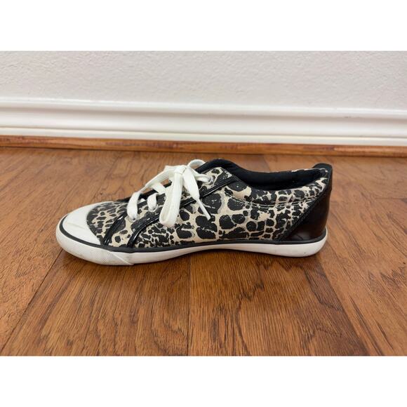B18 Coach Barrett Cheetah Sneakers Womens 8.5 Y2K Streetwear Animal Print Urban - Picture 3 of 9